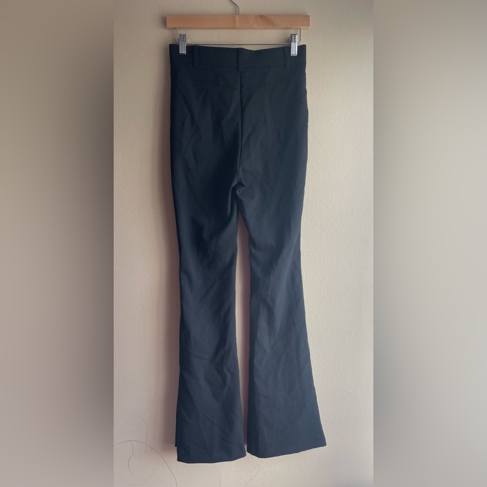 New ZARA Women Black High Pants Size Small - Picture 5 of 10